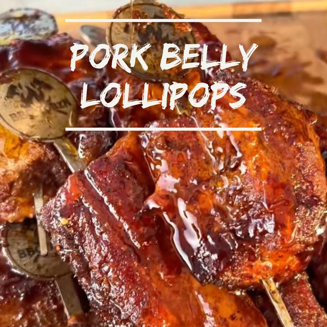 Pork Belly Lollipops