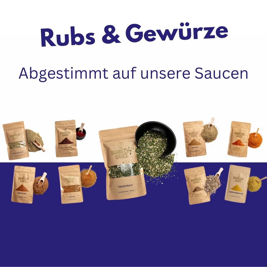 BBQ Rubs, Trockenmarinaden & Grillgewürze – Perfekt für Fleisch, Fisch & Gemüse