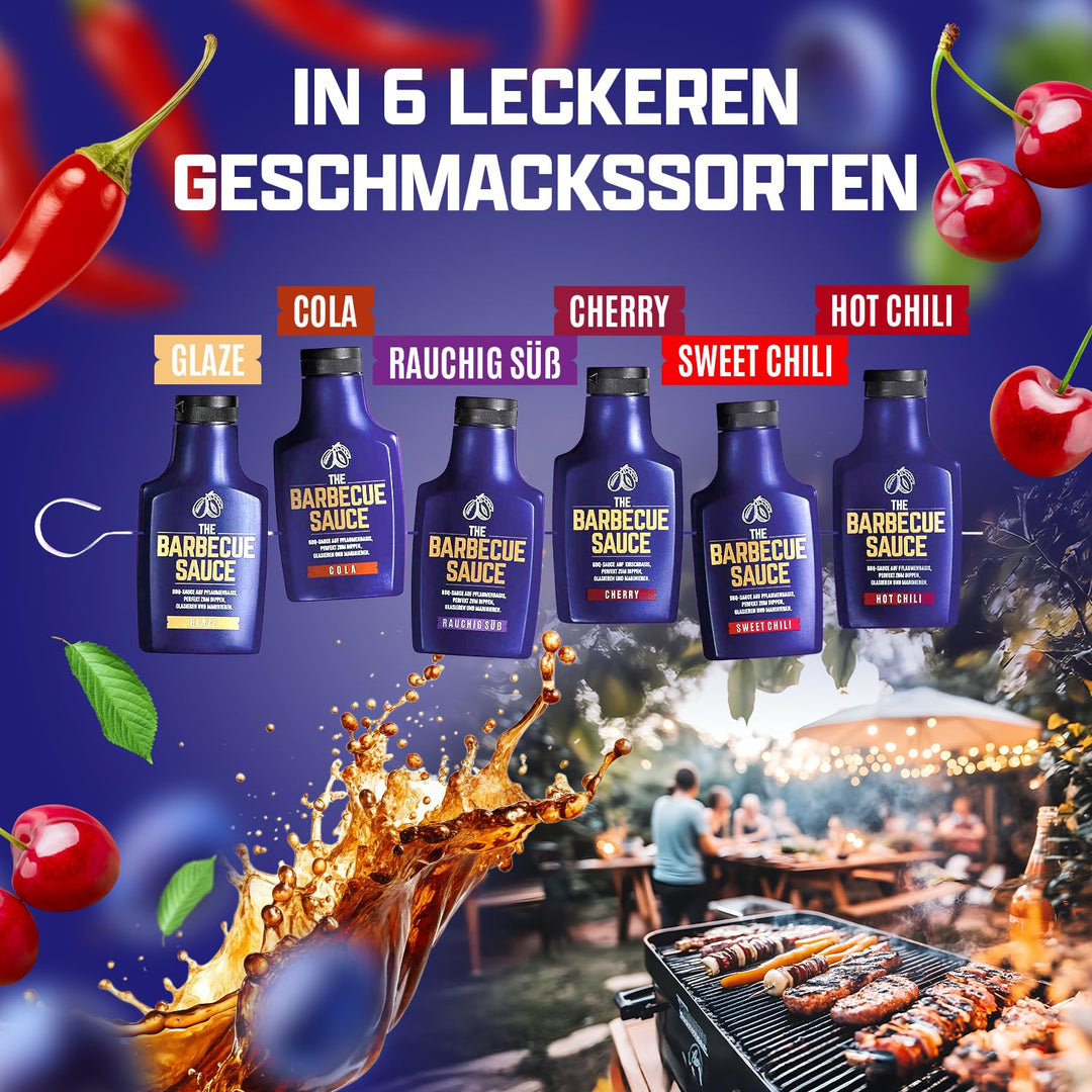 RAUCHIG SÜSS - Die Weltmeister BBQ Sauce - Mit Geld-Zurück-Garantie