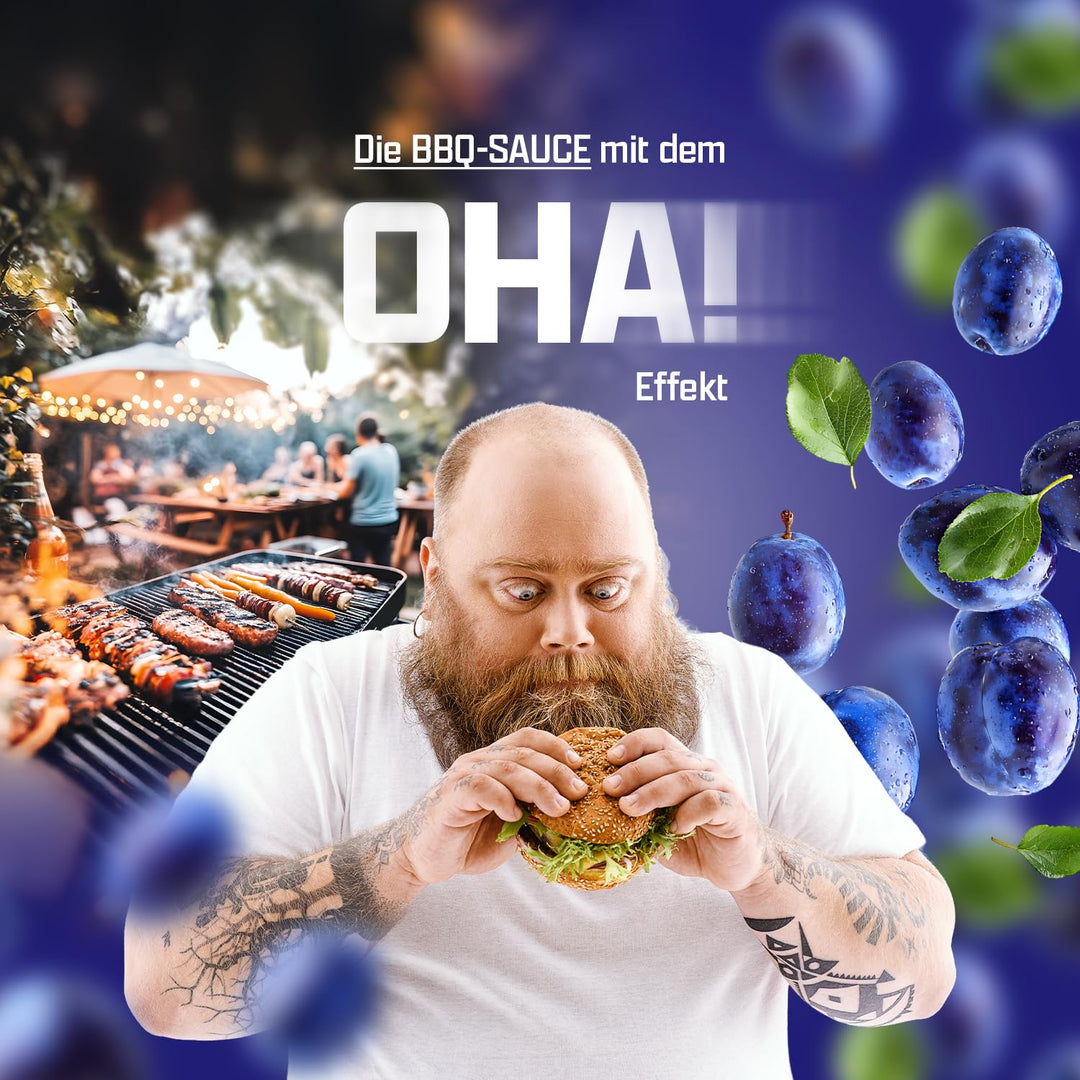 RAUCHIG SÜSS - Die Weltmeister BBQ Sauce - Mit Geld-Zurück-Garantie