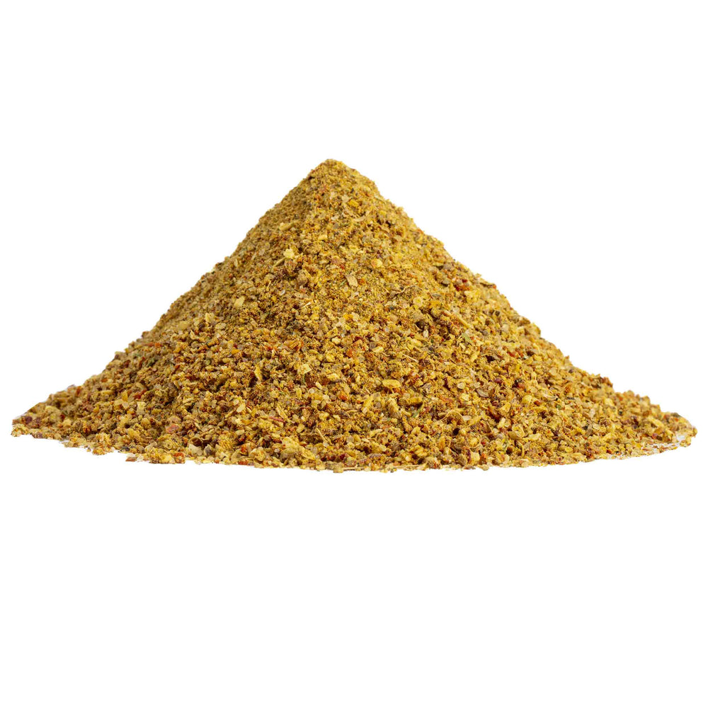 Fruchtig-würzige afrikanische Gewürzmischung für BBQ, Fleisch, Gemüse und Saucen. Einfach anrühren und deine Gerichte mit einzigartigem Geschmack verfeinern