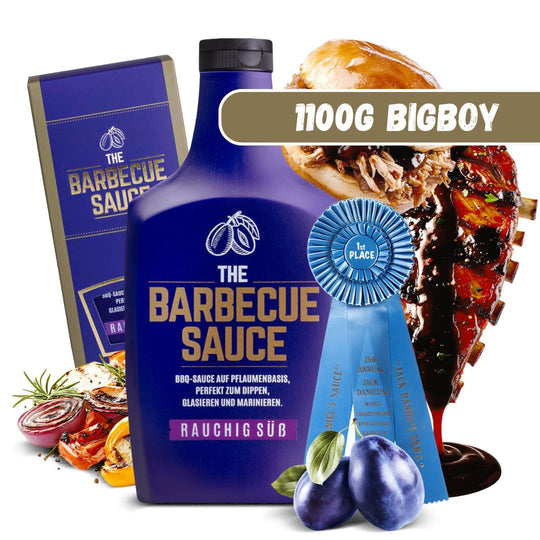 Der BigBoy 1100g Sparflasche. MEhr Grillsauce für Dein Geld