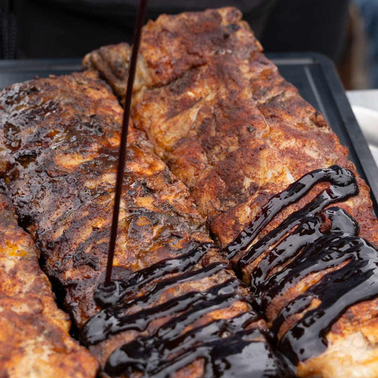 RAUCHIG SÜSS - Die Weltmeister BBQ Sauce - Mit Geld-Zurück-Garantie