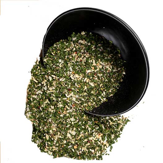 Chimichurri Gewürzmischung für würzige, pikante BBQ-Saucen und Dips. Perfekt für Steak, Rindfleisch, Lamm und gegrilltes Gemüse. Verleiht deinen Grillgerichten eine frische, aromatische Note