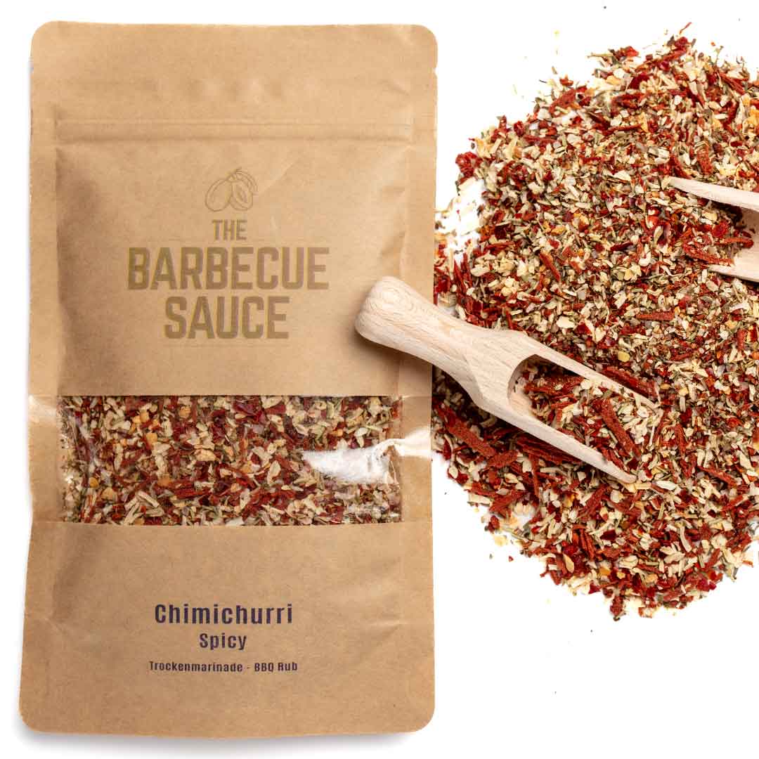 Chimichurri Gewürzmischung – Pikant, würzig und aromatisch. Perfekt für Steak, Rind, Lamm, Fisch und Gemüse. Hol dir das authentische Argentinien auf den Grill