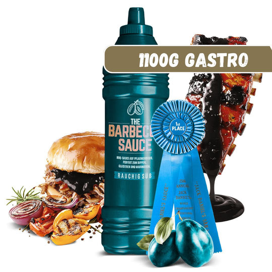 RAUCHIG SÜSS - Die Weltmeister BBQ Sauce - Mit Geld-Zurück-Garantie