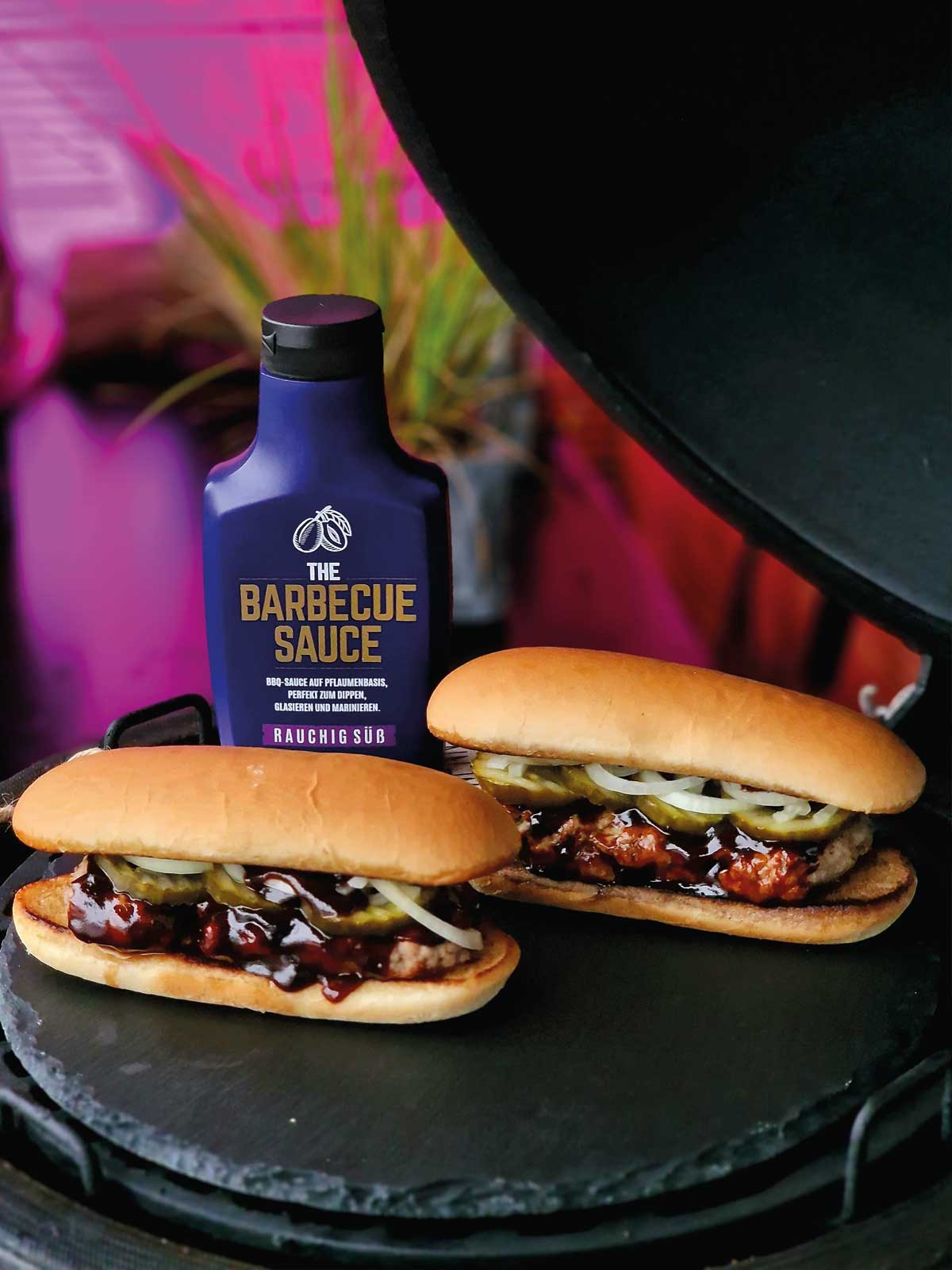 Mc Rib mit Rauchig Süß auf Pflaumenbasis gelingt perfekt.