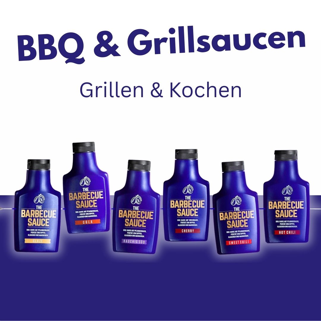 Shop Übersicht - BBQ Saucen, Grillsoßen, Rubs, Trockenmarinaden & Gewürze kaufen