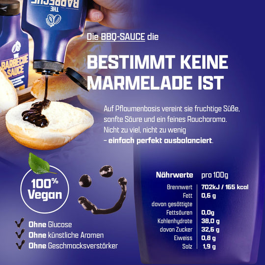 RAUCHIG SÜSS - Fruchtig rauchige BBQ Grillsauce auf Pflaumenbasis