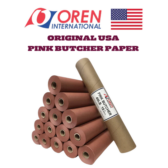 Oren Butcher Paper - USA Original Metzgerpapier für Pulled Pork, Brisket & Spareribs