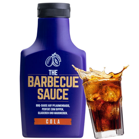 Cola BBQ & Grillsoße für Schichtfleisch, Pulled Pork, Schaschlik und Burger. Perfekte Grill saucen für ein unvergessliches Barbecue mit Freunden.