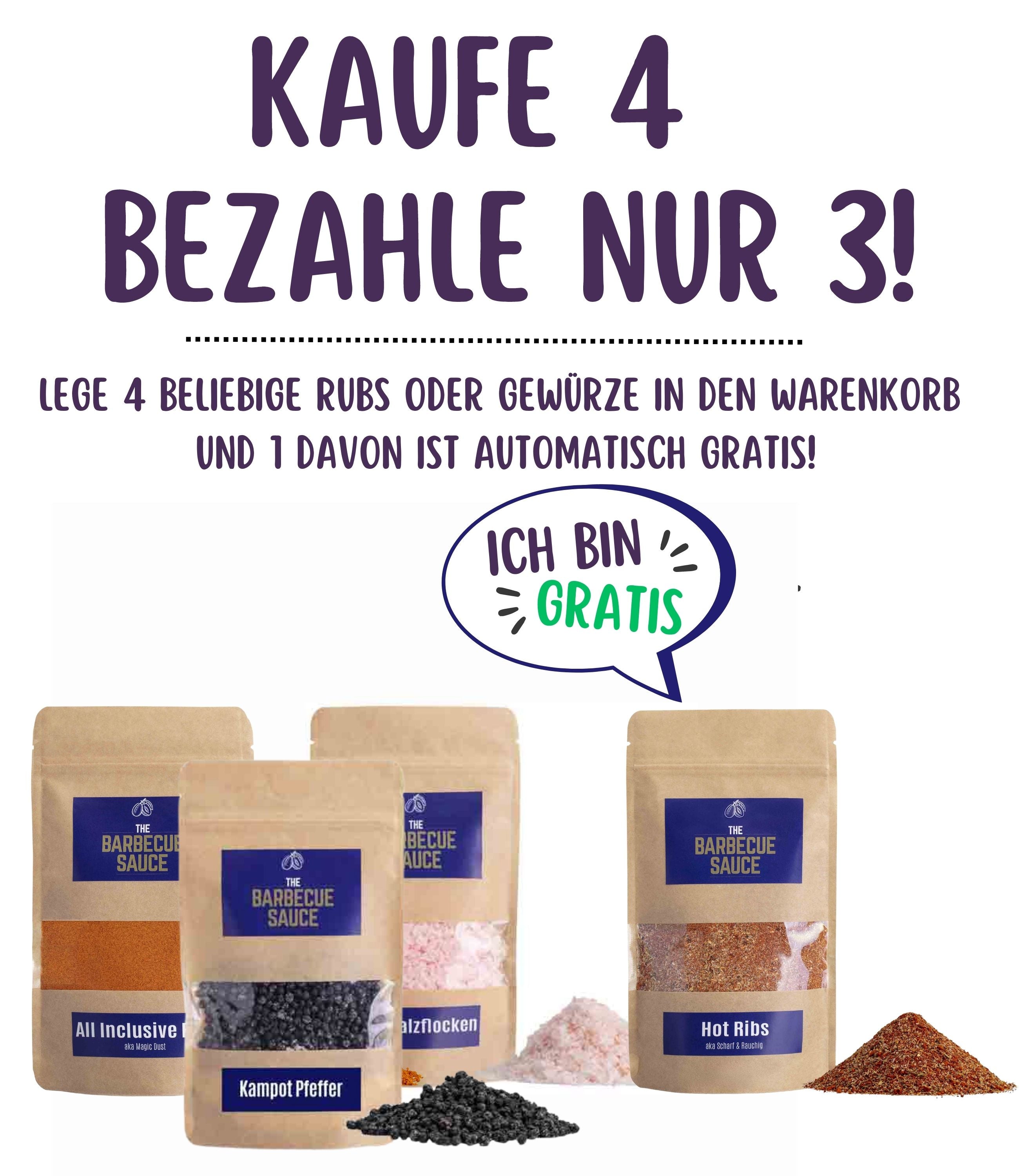 Leckere BBQ & Grillmarinaden & Gewürze zum Selbermischen