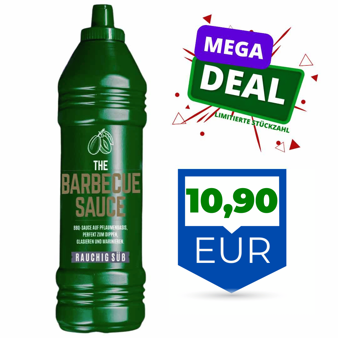 RAUCHIG SÜSS - Fruchtig rauchige BBQ Grillsauce auf Pflaumenbasis