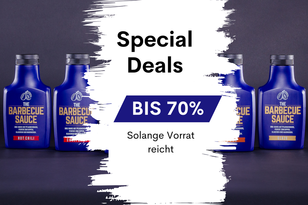SPECIAL DEALS The Barbecue Sauce auf Pflaumenbasis