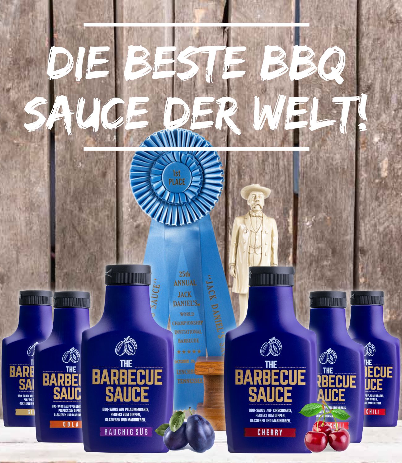Offizielle Weltmeister BBQ Sauce - auf Pflaumenbasis – The Barbecue ...